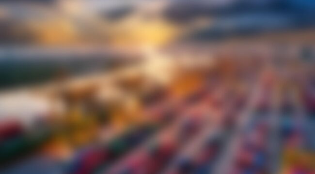 Ausblick auf einem Hafen